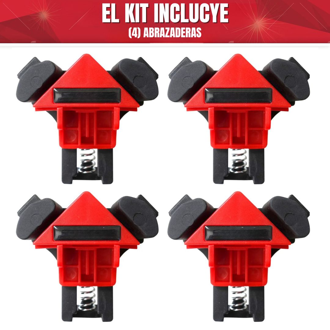 Carsen Clamp™ Pro - Abrazaderas Kit 8 unidades