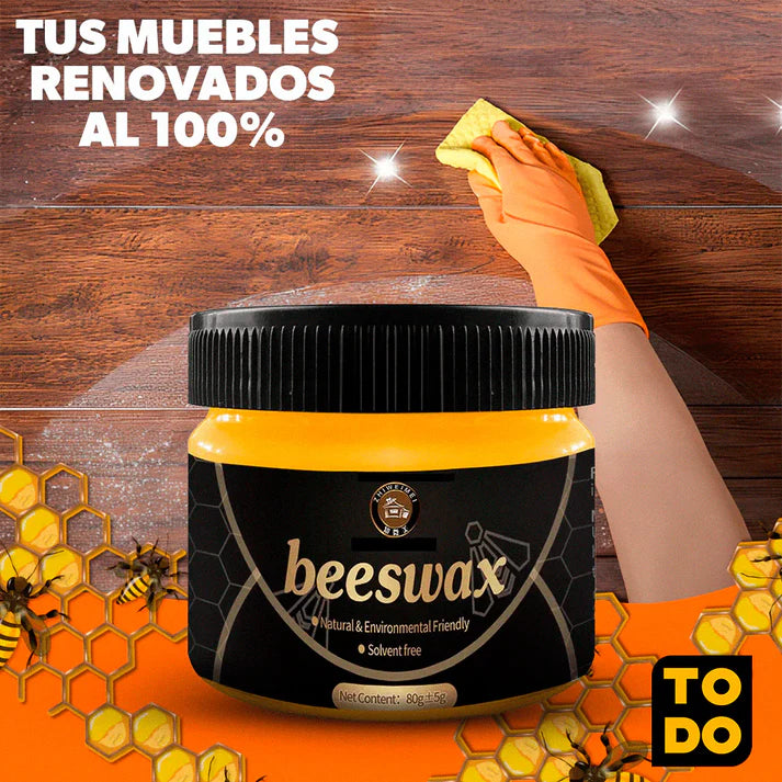 Bee Wax™ – Cera Restauradora de Madera 100g