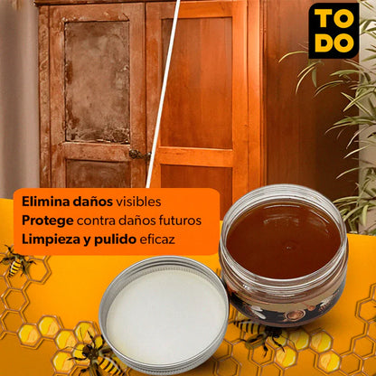 Bee Wax™ – Cera Restauradora de Madera 100g