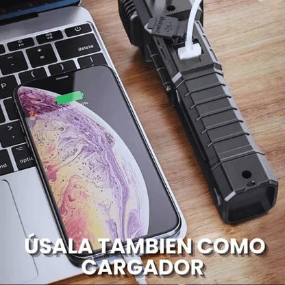 1+1 GRATIS | VoltMax™ - Linterna Táctica 4 en 1