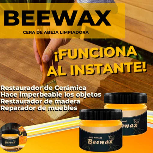 Bee Wax™ – Cera Restauradora de Madera 100g