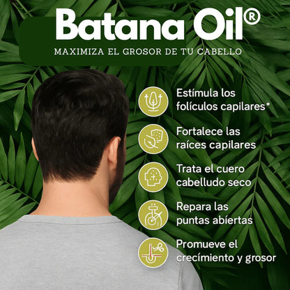 Batana Oil® – Regenerador Capilar | Da brillo, hidrata y fortalece