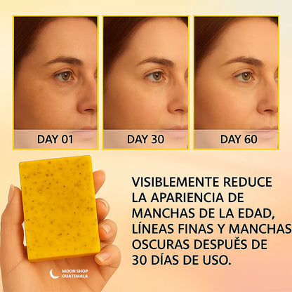 CurSoap™ - Jabón de cúrcuma Natural 2x1